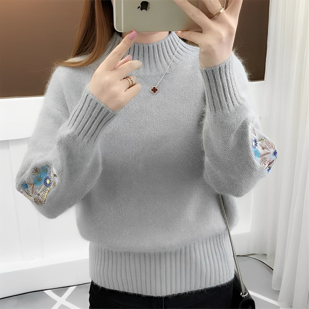 Berg-Feldt | Strickpullover mit Lässigem Stil