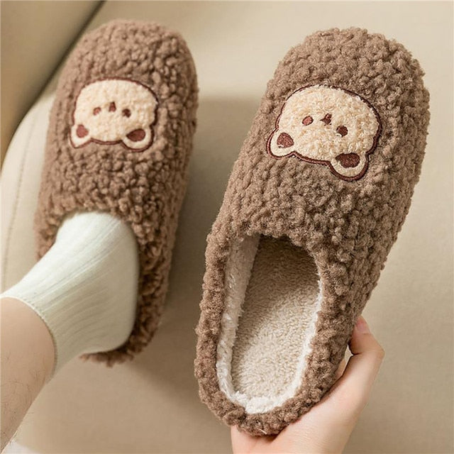 Berg-Feldt | Pantoufles confortables pour femmes avec imprimé animal