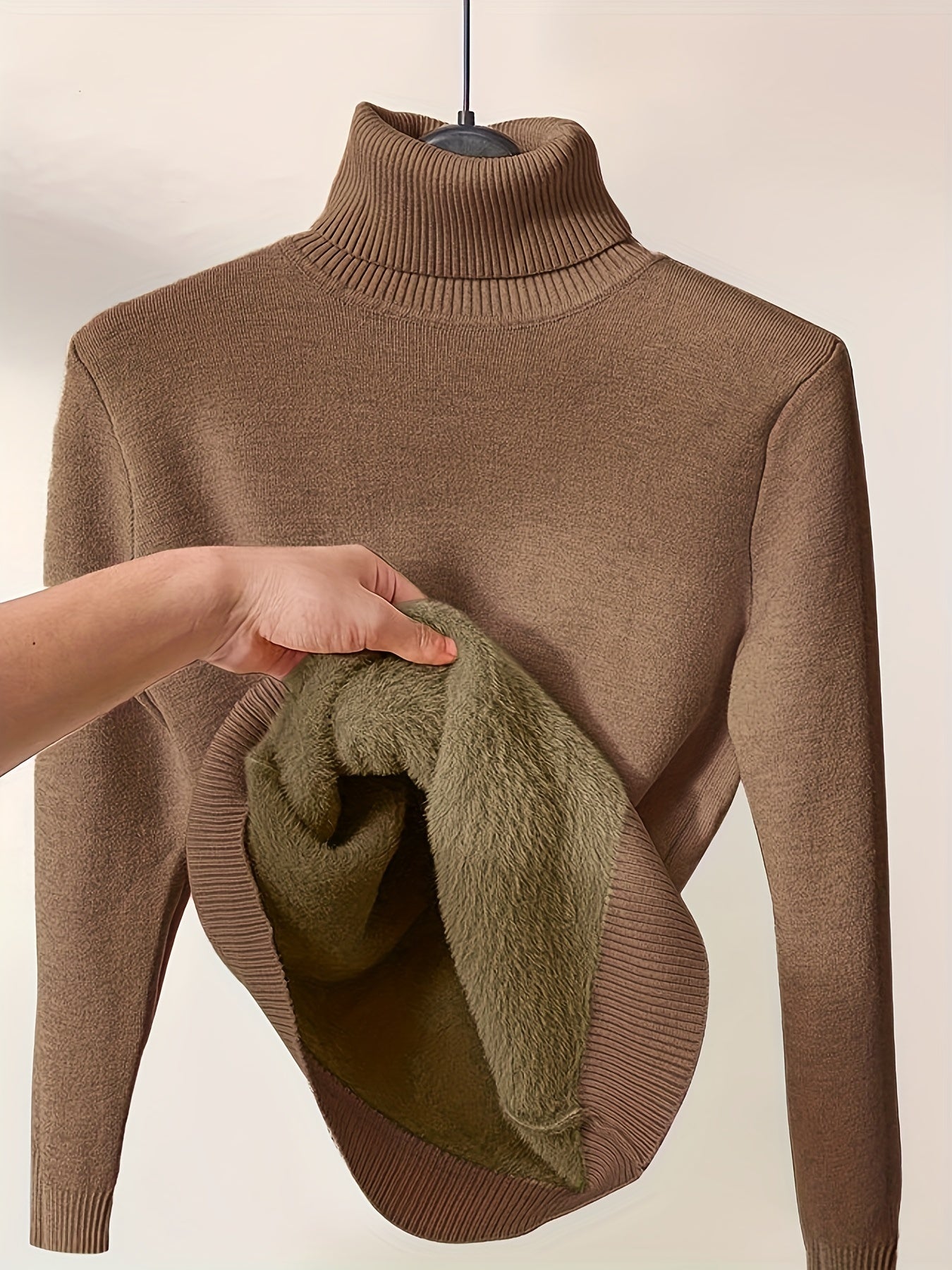 Berg-Feldt | Foret Rollkragenpullover Warm und Weich Perfekt für Den Winter
