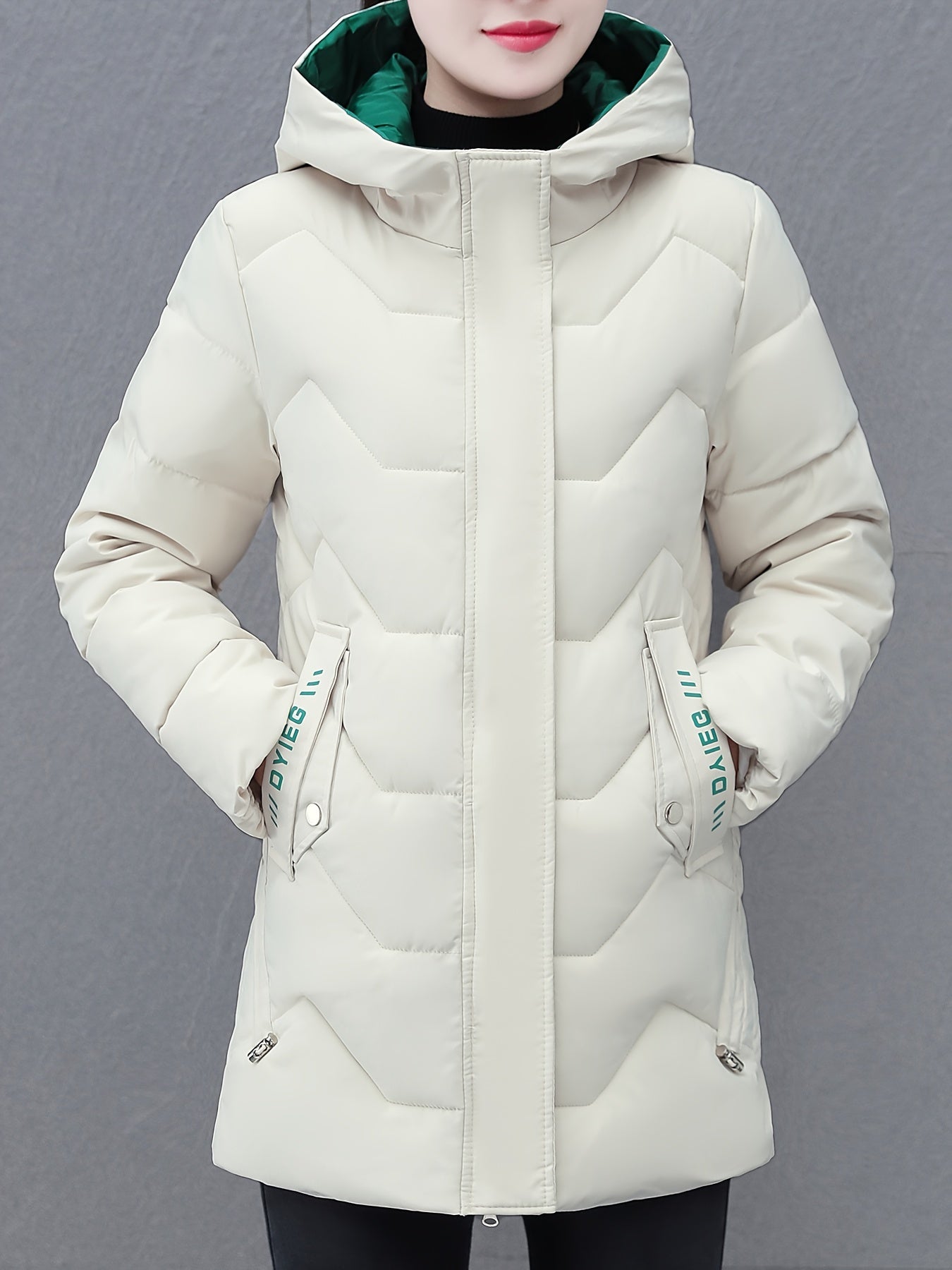 Berg-Feldt | Mittellange Gepolsterte Jacke für Frauen Ideal für Herbst Winter