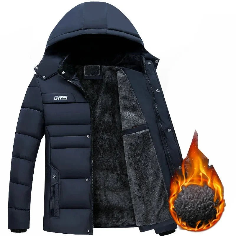 Veste d'hiver pour homme, coupe-vent pour l'extérieur