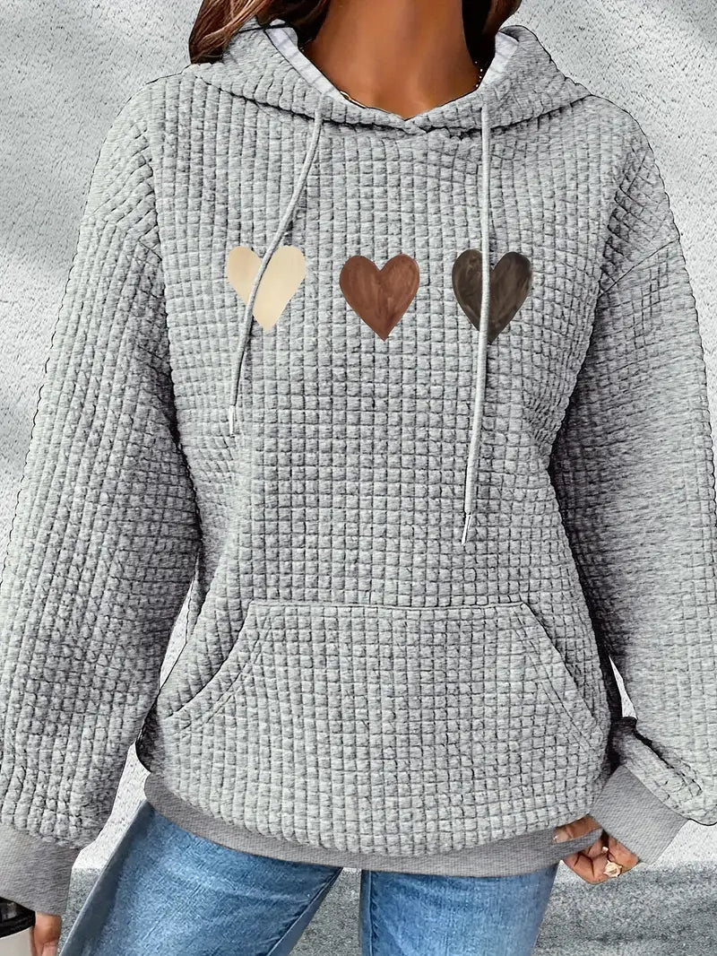 Sweat à capuche romantique Fudus
