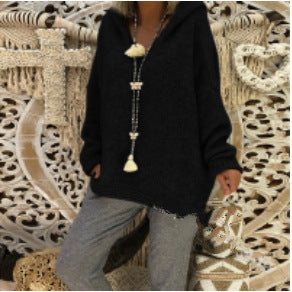 Damen-Kapuzenpullover aus weichem Material mit lässigem Schnitt Berg-Feldt