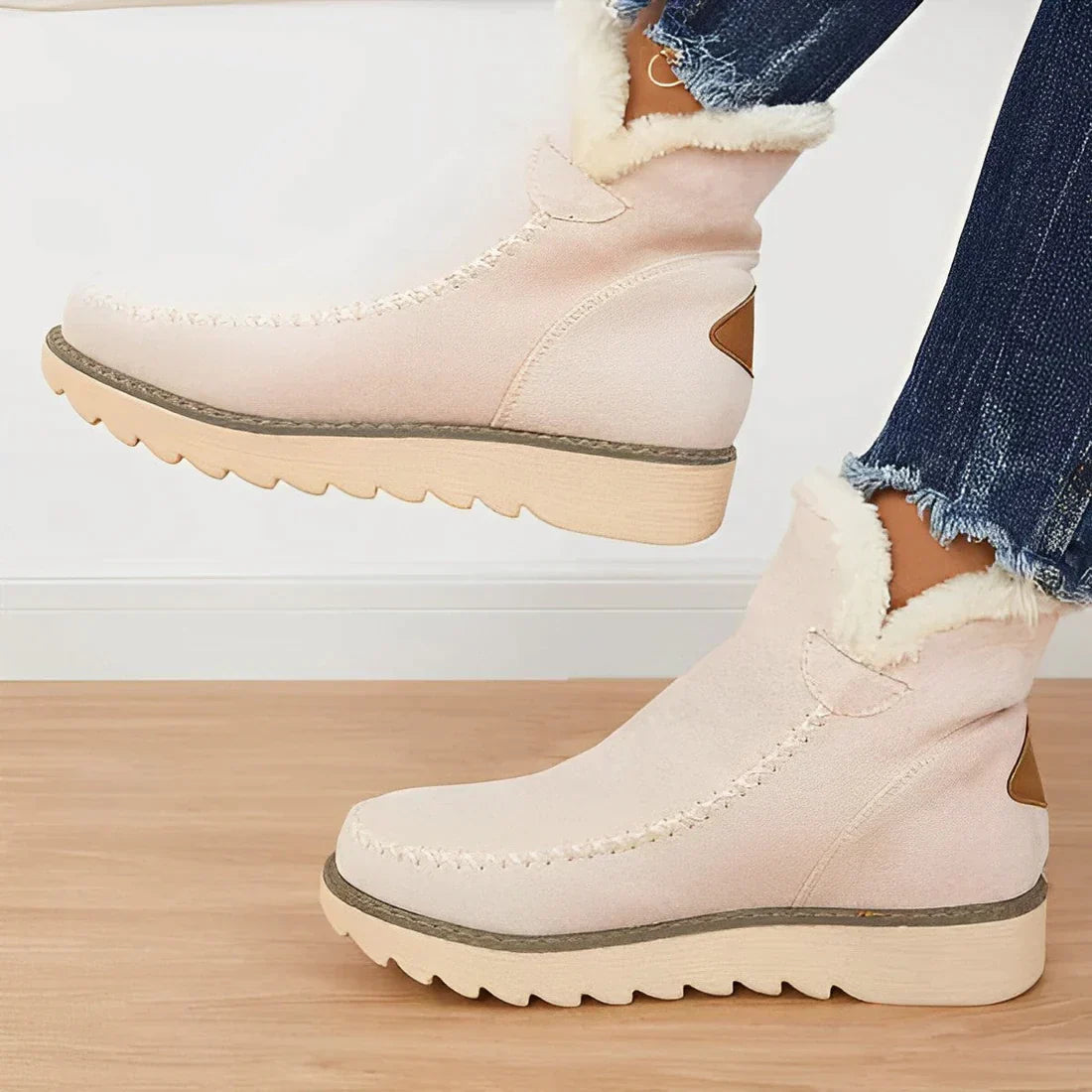 Berg-Feldt | Lässige Dicksohlige Kurzärmlige Stiefel