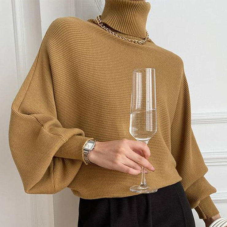 Berg-Feldt | Khaki Rollkragenpullover