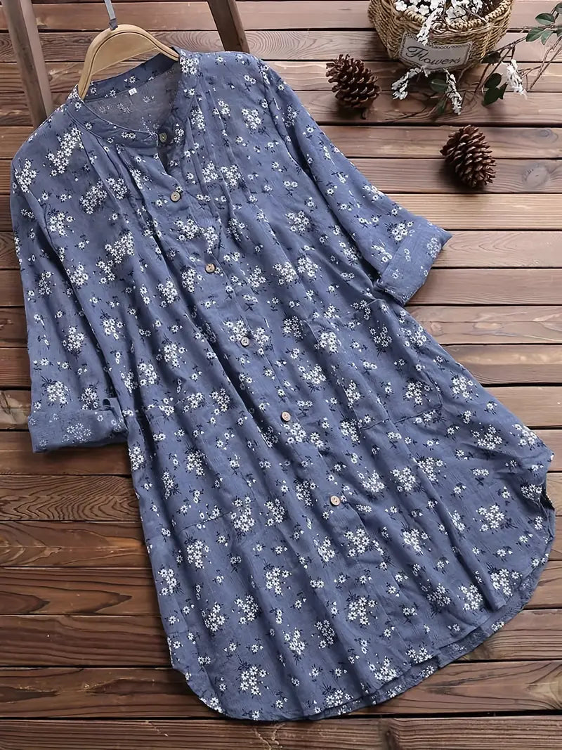 Chemise imprimée florale par Fudus