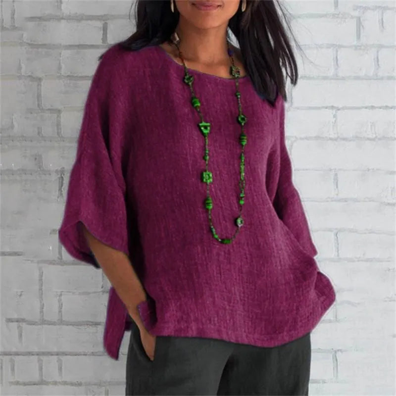 Chemise en lin de coton par Fudus