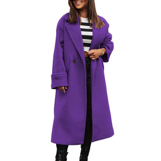Berg-Feldt | Veste en laine - vêtement d'extérieur double face pour femme