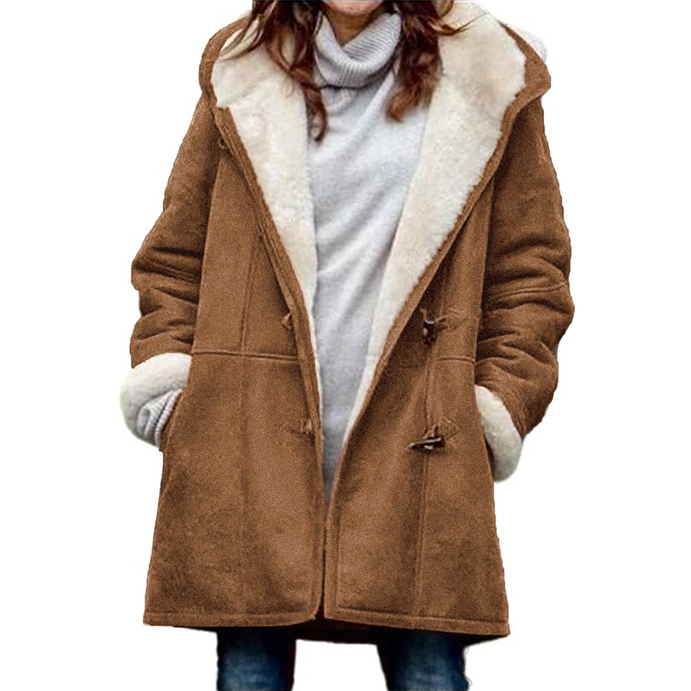 Berg-Feldt | Veste polaire chaude et douillette à capuche pour femme