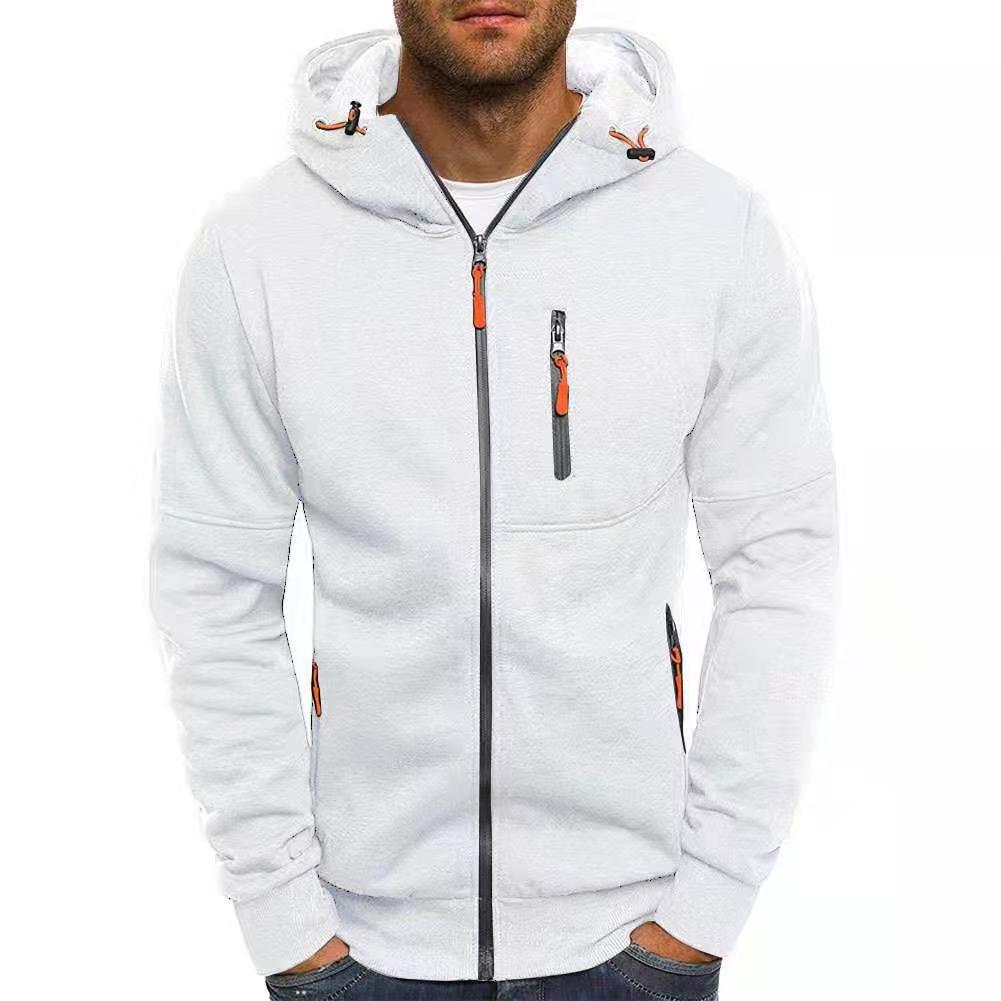 Sweat à capuche zippé doublé polaire Fudus