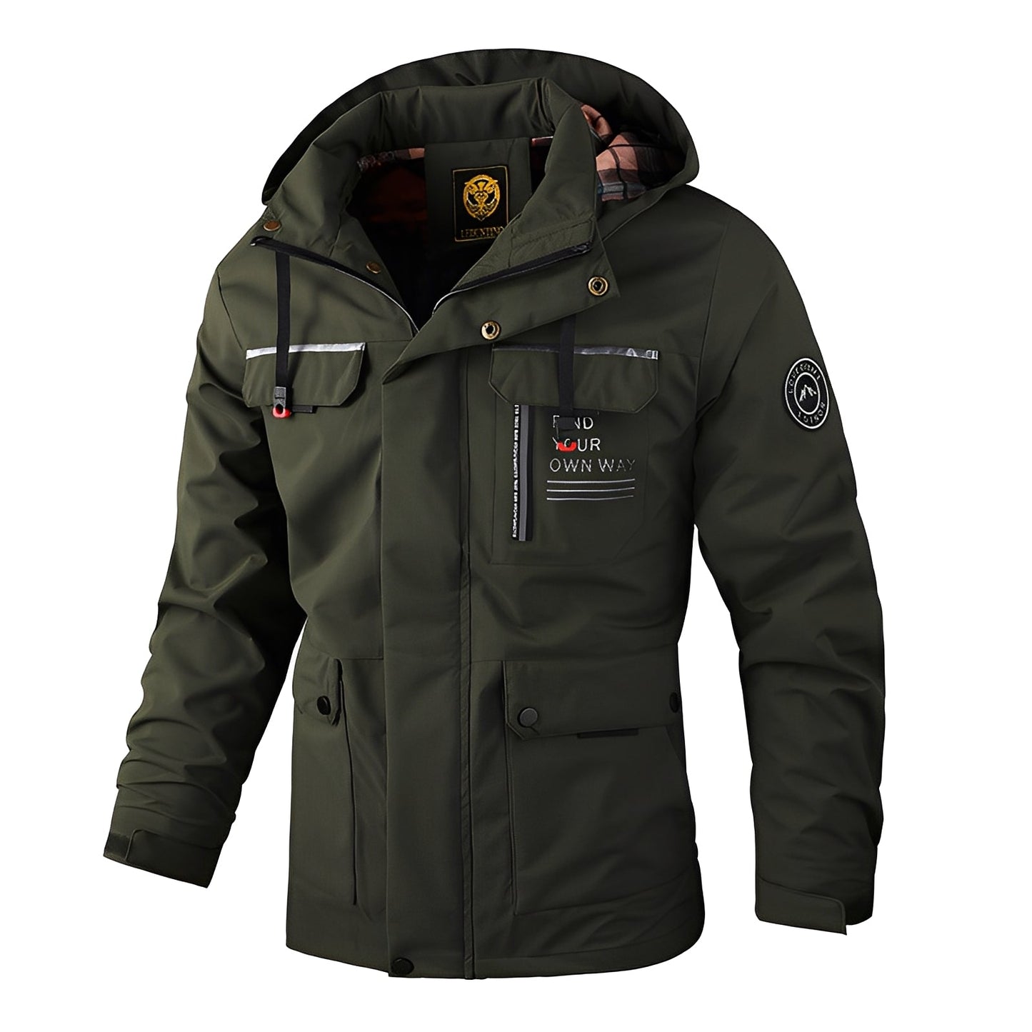 Berg-Feldt | Veste d'extérieur épaisse et résistante aux intempéries pour hommes