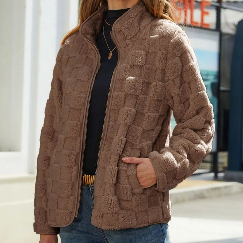 Berg-Feldt | Karierte Winterjacke für Damen