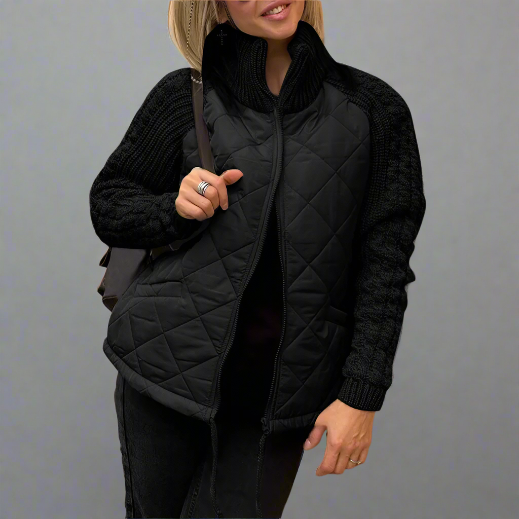 Berg-Feldt | Jacket mit Gestrickten Ärmeln für Den Herbst
