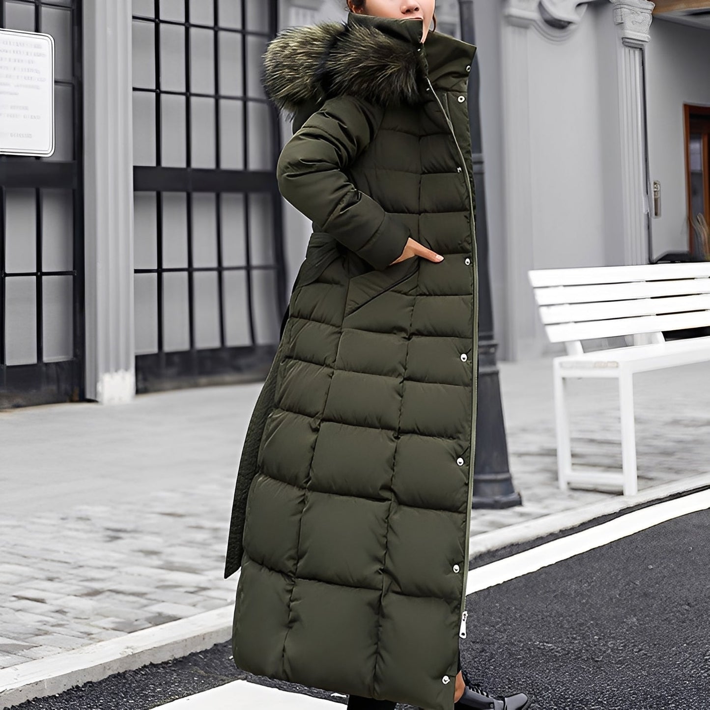Berg-Feldt | Manteau d'hiver rembourré doux pour femme