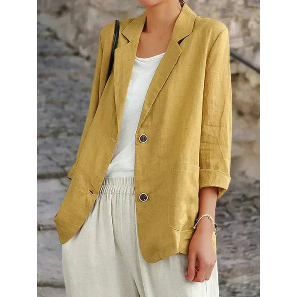 Berg-Feldt | Blazer en lin sophistiqué