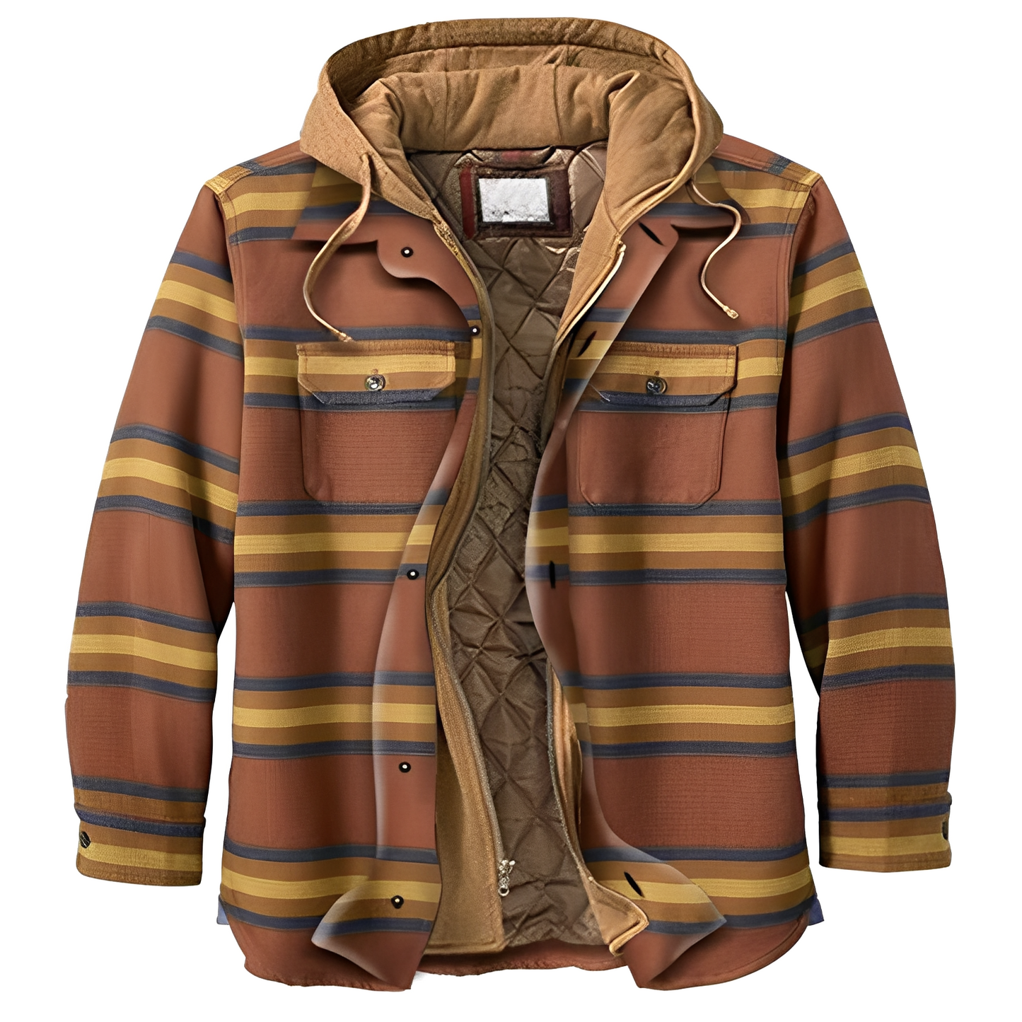 Berg-Feldt | Casual Flanelljacke mit Karomuster für Männer