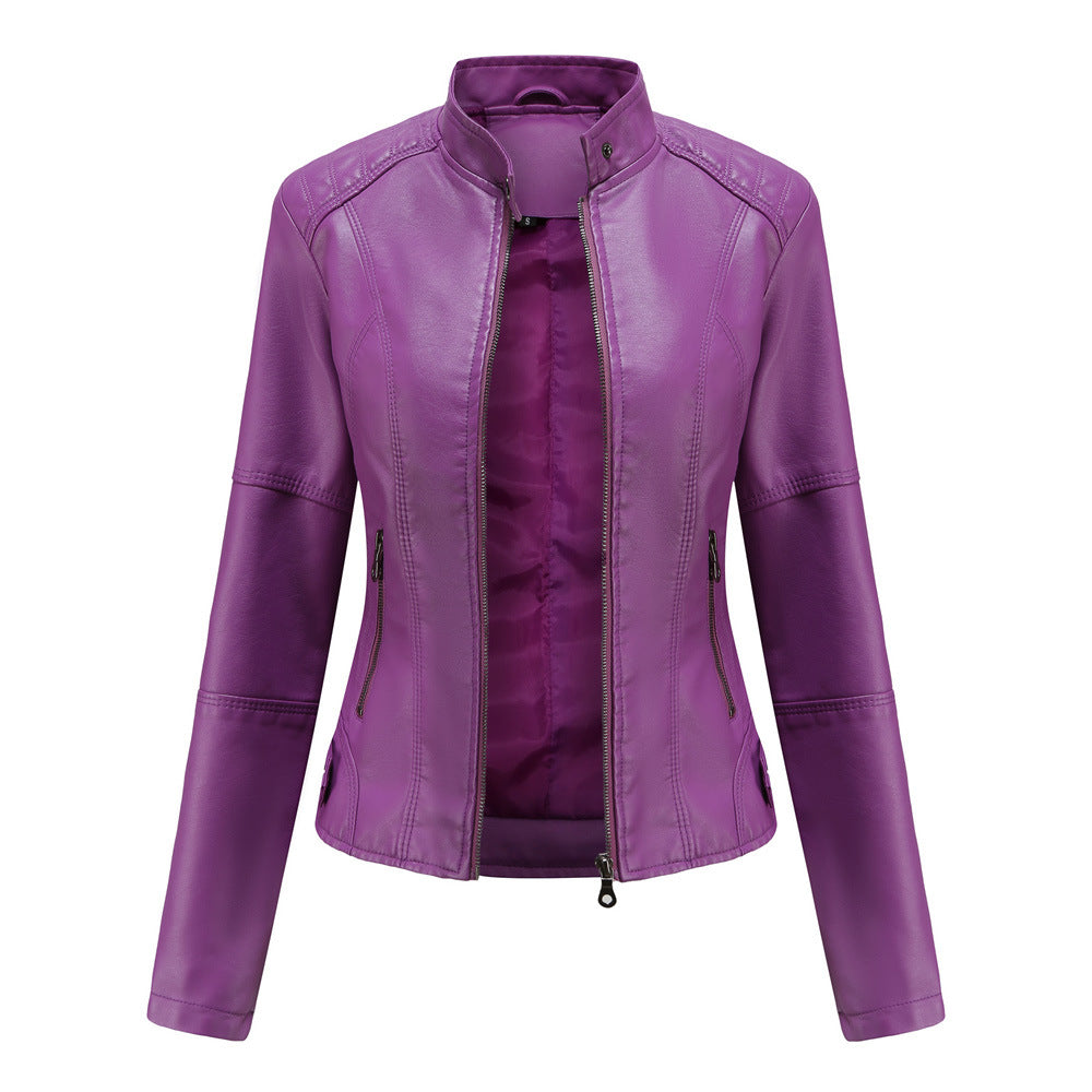 Berg-Feldt | Stylische, Slim Fit Lederjacke für Frauen