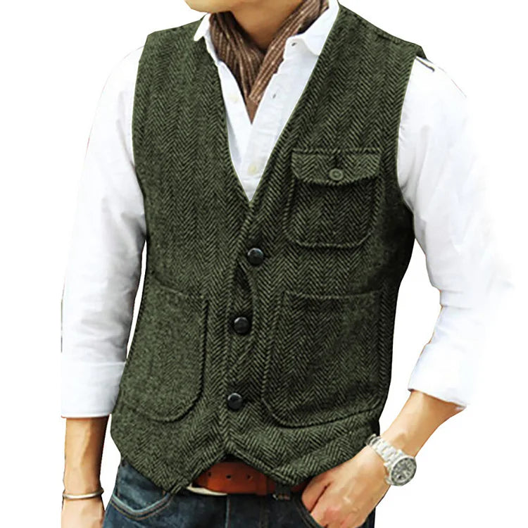 Costume Balthazar : Gilet simple en cachemire