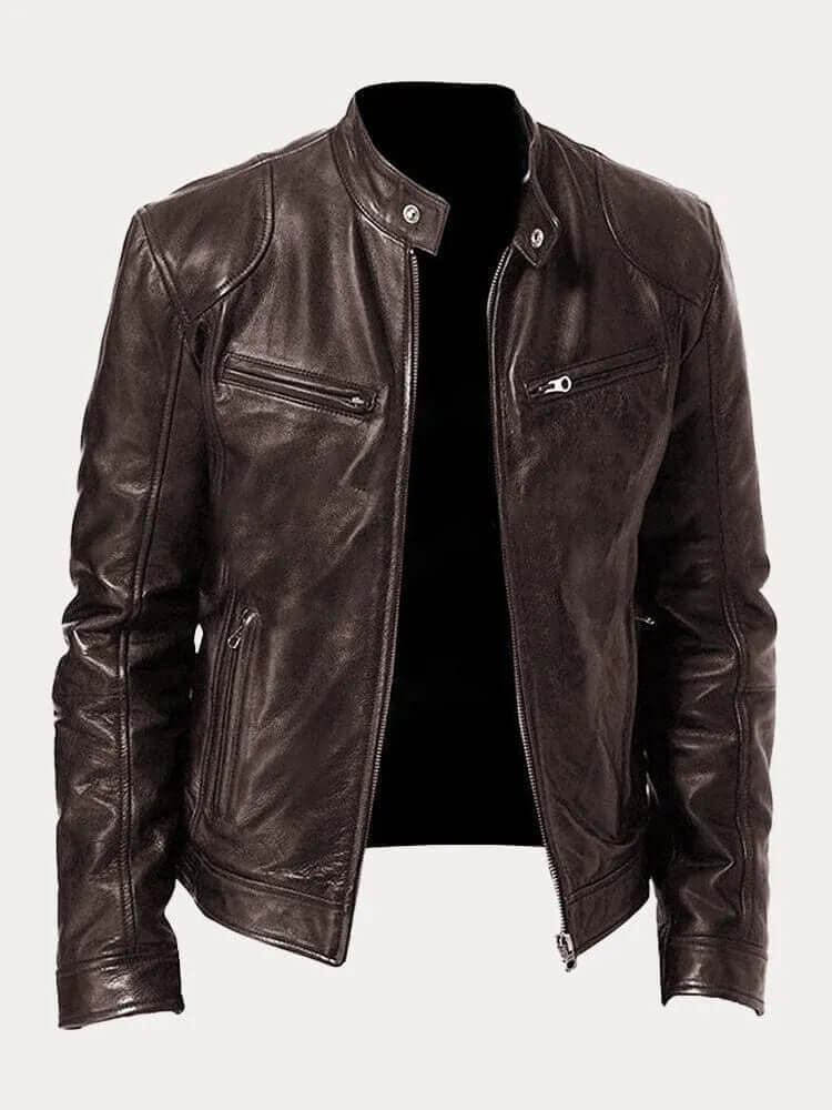 Berg-Feldt | Herren Klassische Lederjacke