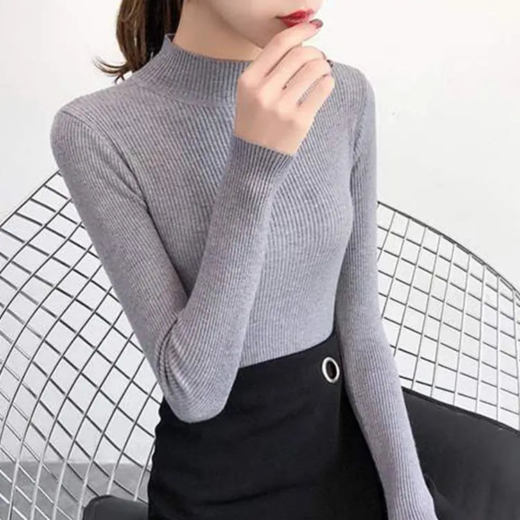 Berg-Feldt | gerippter Wollpullover für Damen