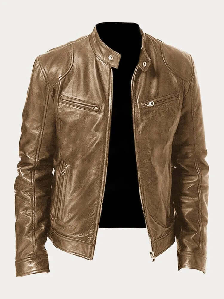 Berg-Feldt | Herren Klassische Lederjacke