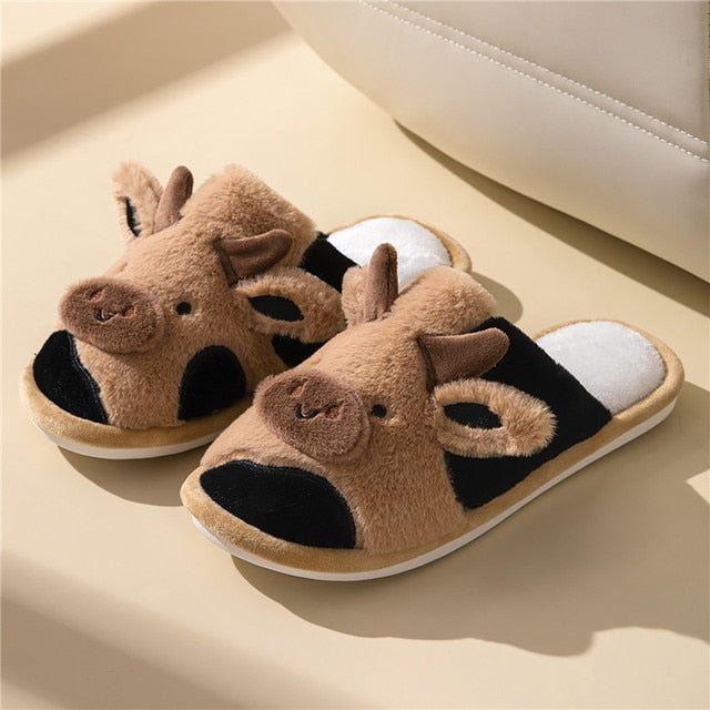 Chaussons animaux tout doux
