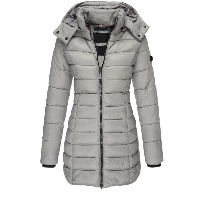 Berg-Feldt | Steppjacke mit Kapuze und Schmalem Schnitt