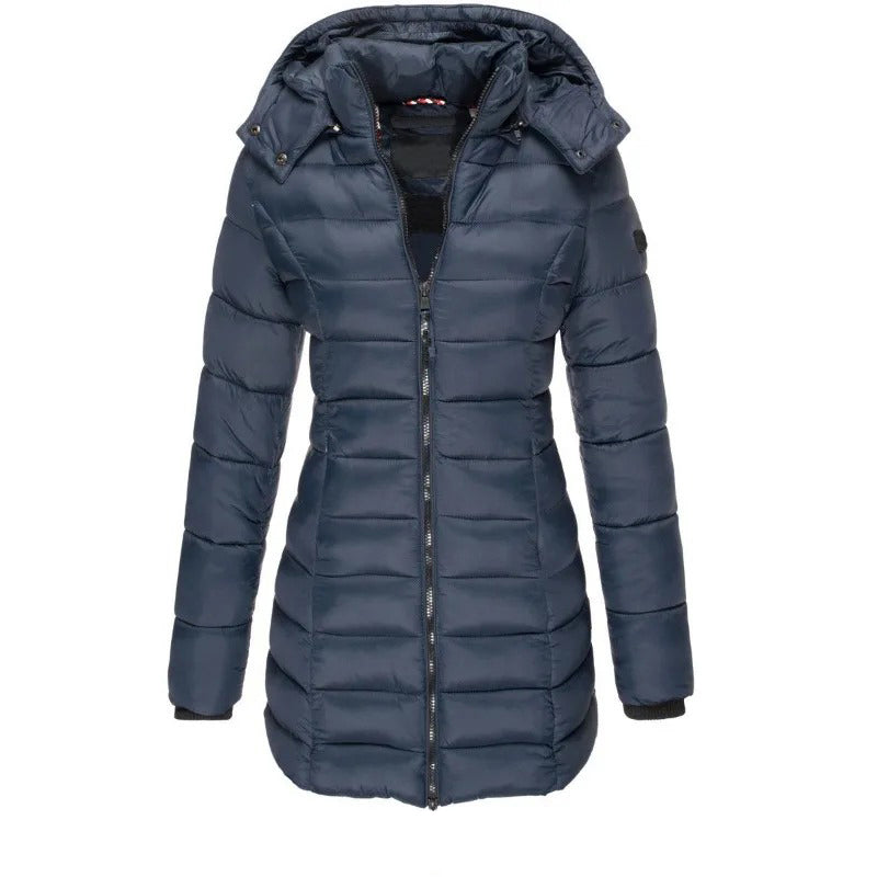 Berg-Feldt | Steppjacke mit Kapuze und Schmalem Schnitt