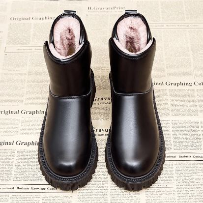 Berg-Feldt | Leder Dicksohlige Baumwollstiefel