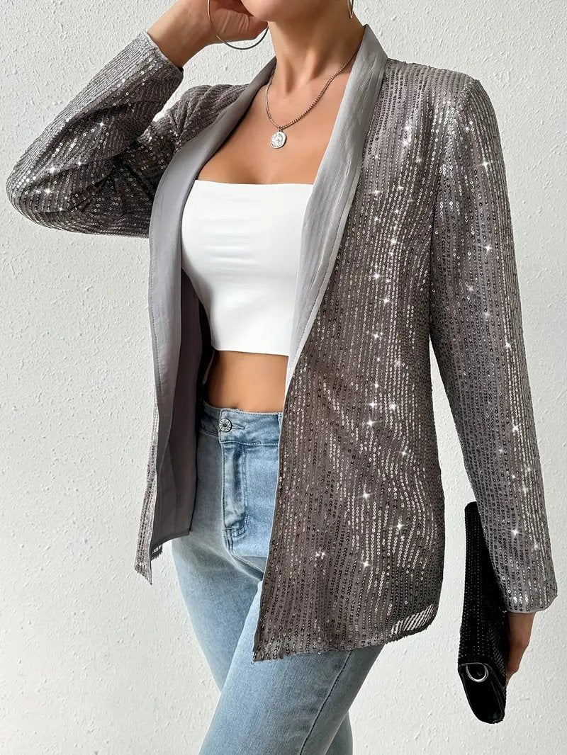 Berg-Feldt | Blazer à sequins brillants Aerys