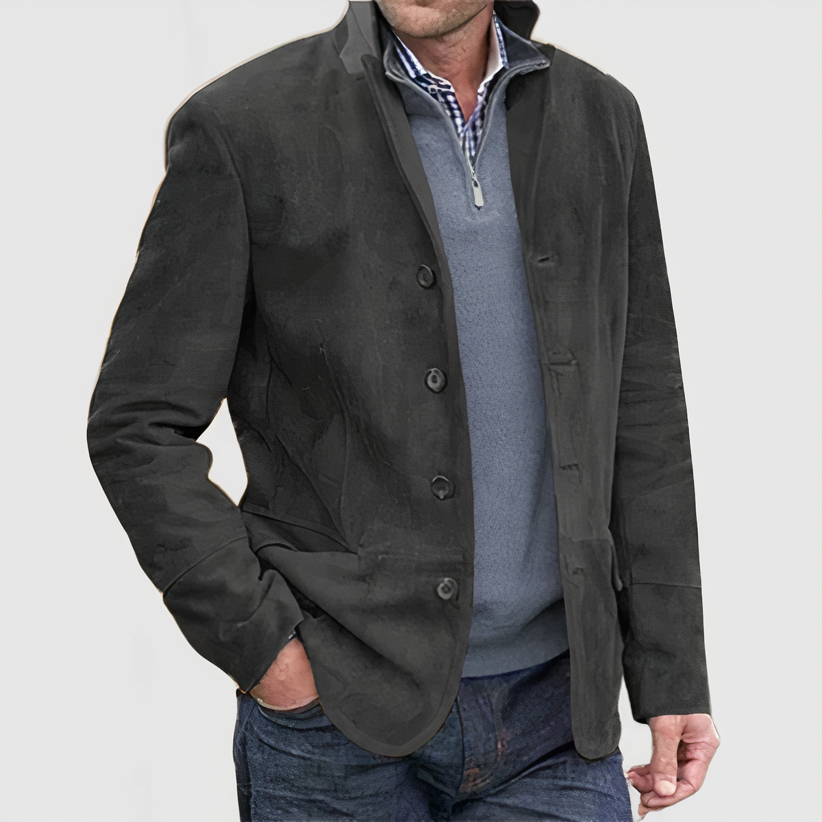 Berg-Feldt | Veste vintage à boutons