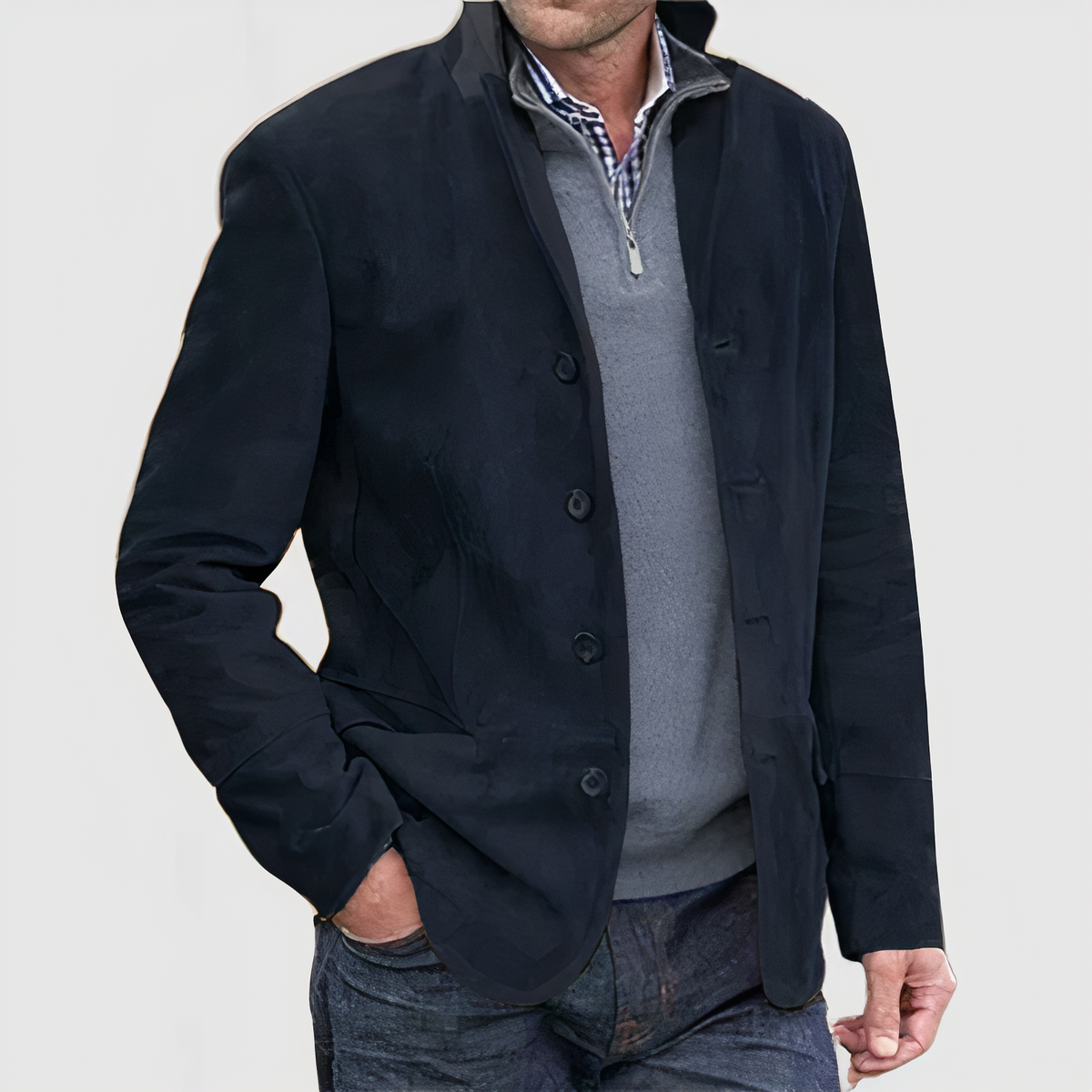 Berg-Feldt | Veste vintage à boutons