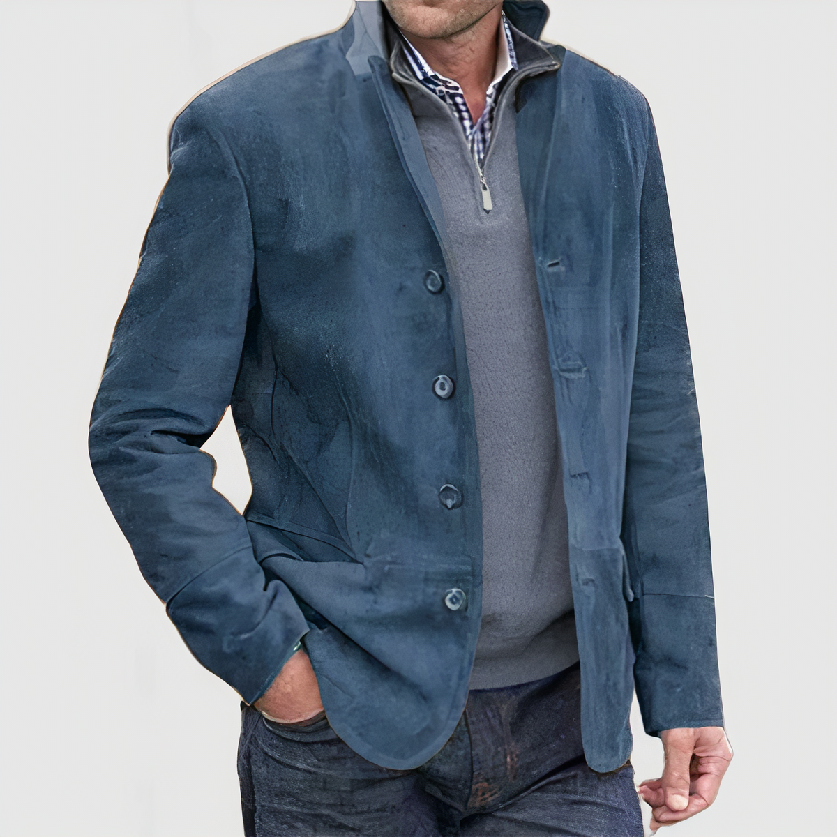 Berg-Feldt | Veste vintage à boutons