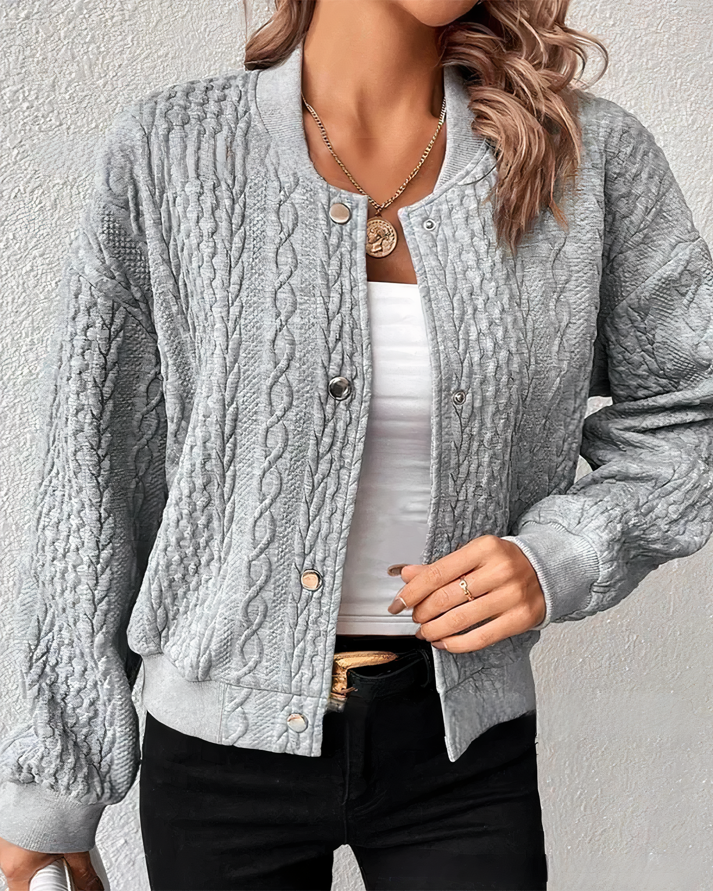 Cardigan épais Allison – Gros tricot