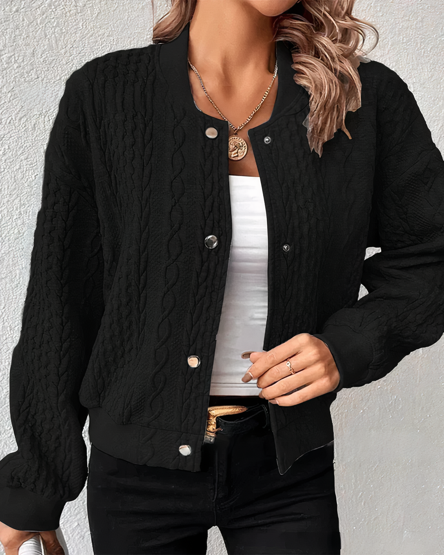 Cardigan épais Allison – Gros tricot