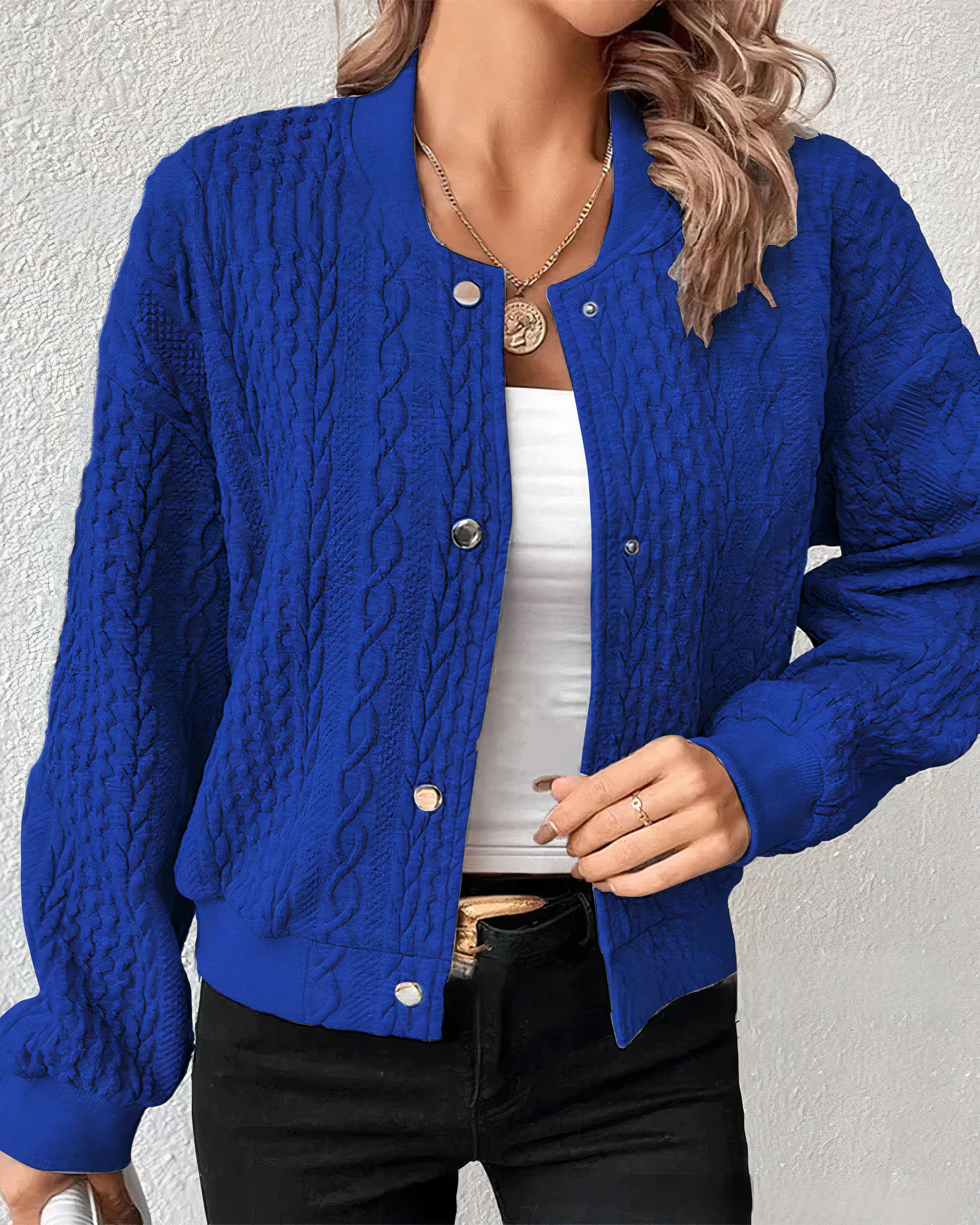 Cardigan épais Allison – Gros tricot