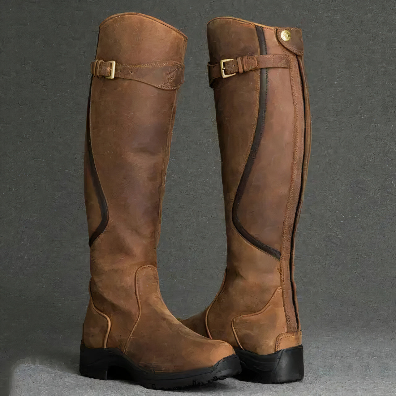 Damen-Reitstiefel Antje in Knöchelhöhe