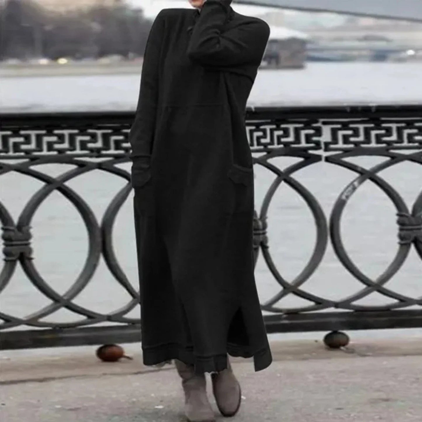 Berg-Feldt | Rundhals Langarm Winterkleid