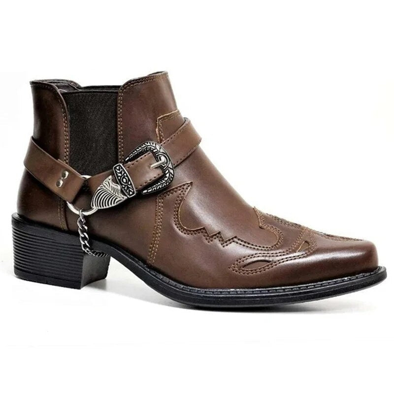 Berg-Feldt | Motorradstiefel Aus Leder für Männer - Gillis