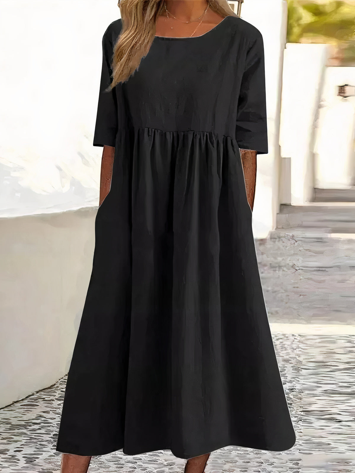 Robe en coton Aura