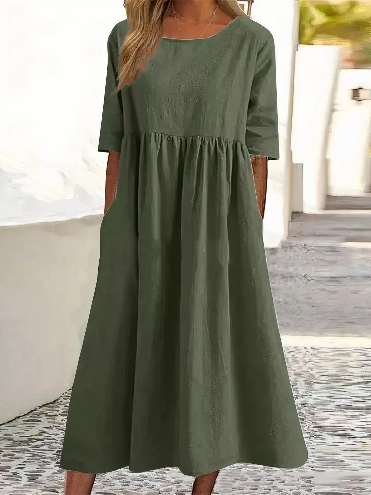 Robe en coton Aura