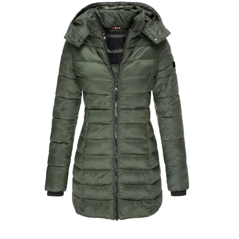 Berg-Feldt | Steppjacke mit Kapuze und Schmalem Schnitt