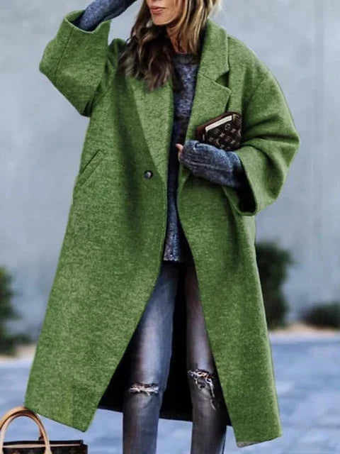Berg-Feldt | Manteau en laine avec revers longs