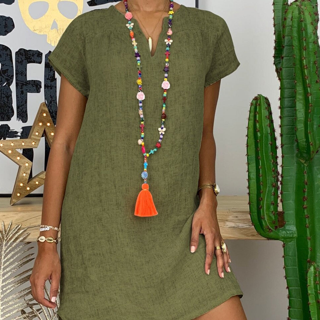 Robe décontractée en coton Connie