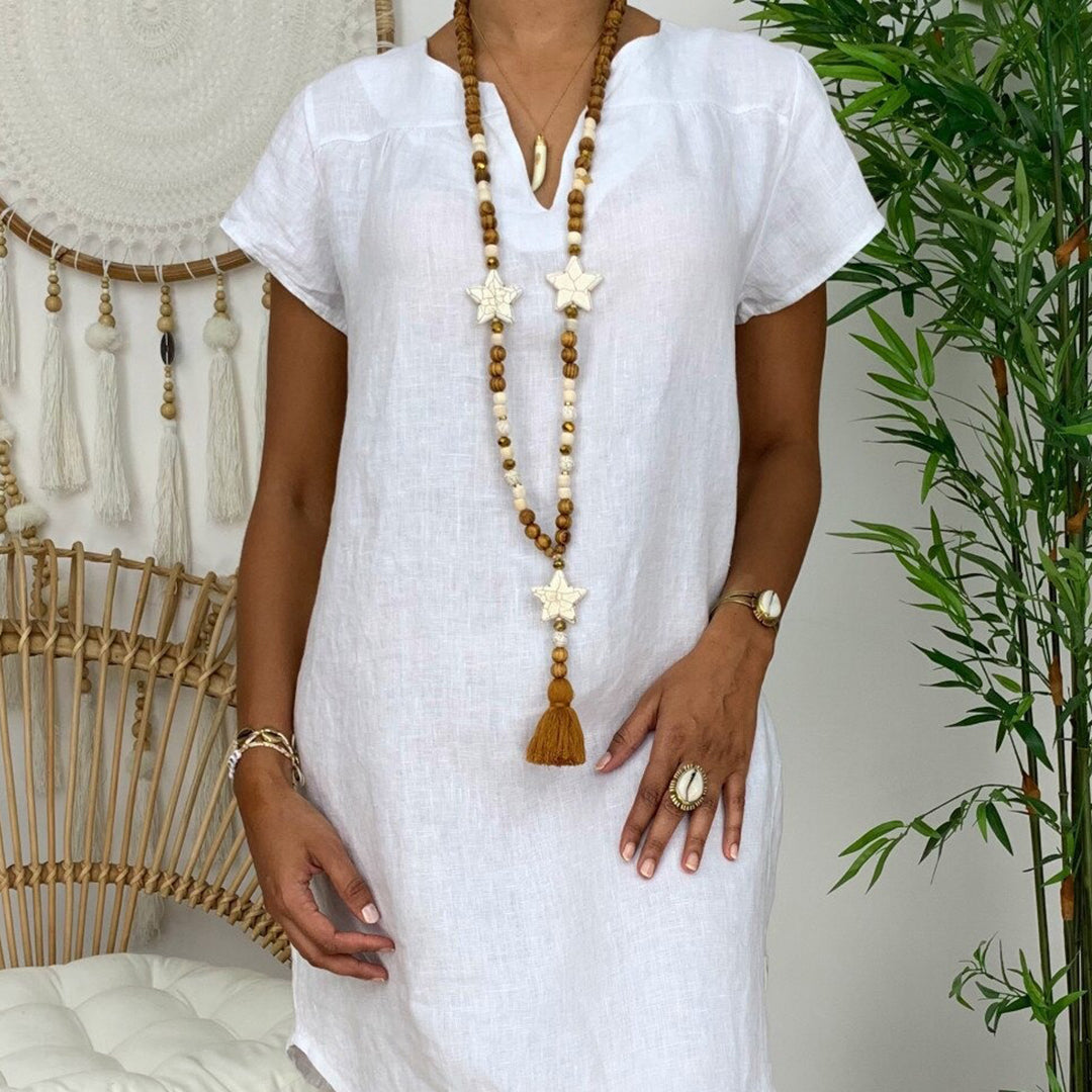 Robe décontractée en coton Connie