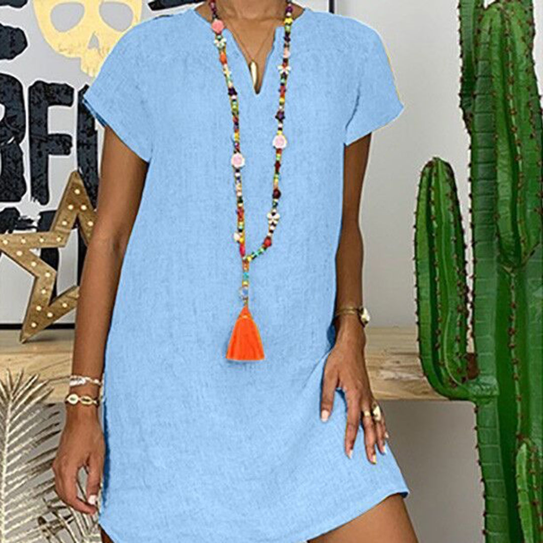 Robe décontractée en coton Connie