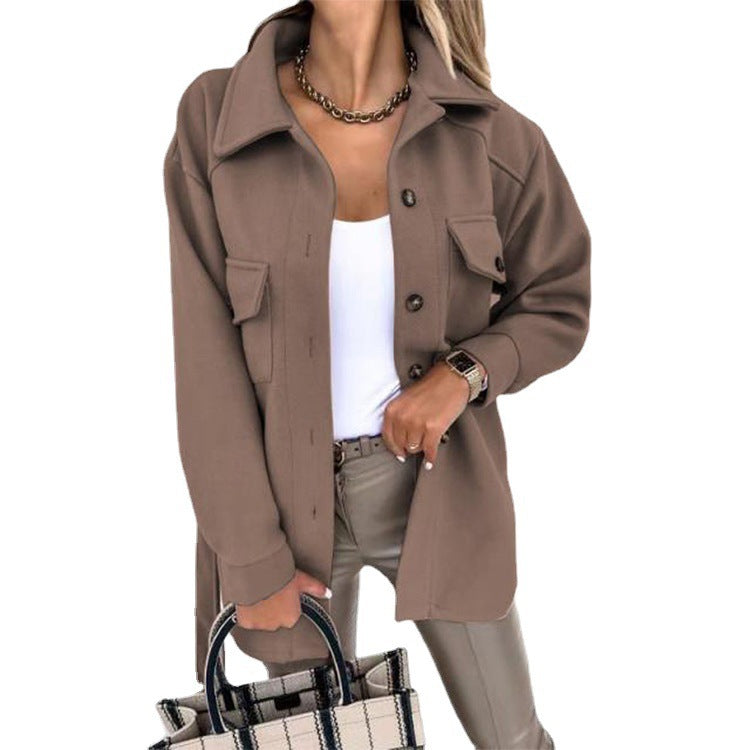 Berg-Feldt | Veste Décontractée à Fermeture Éclair et Coupe Élégante pour Femmes Automne