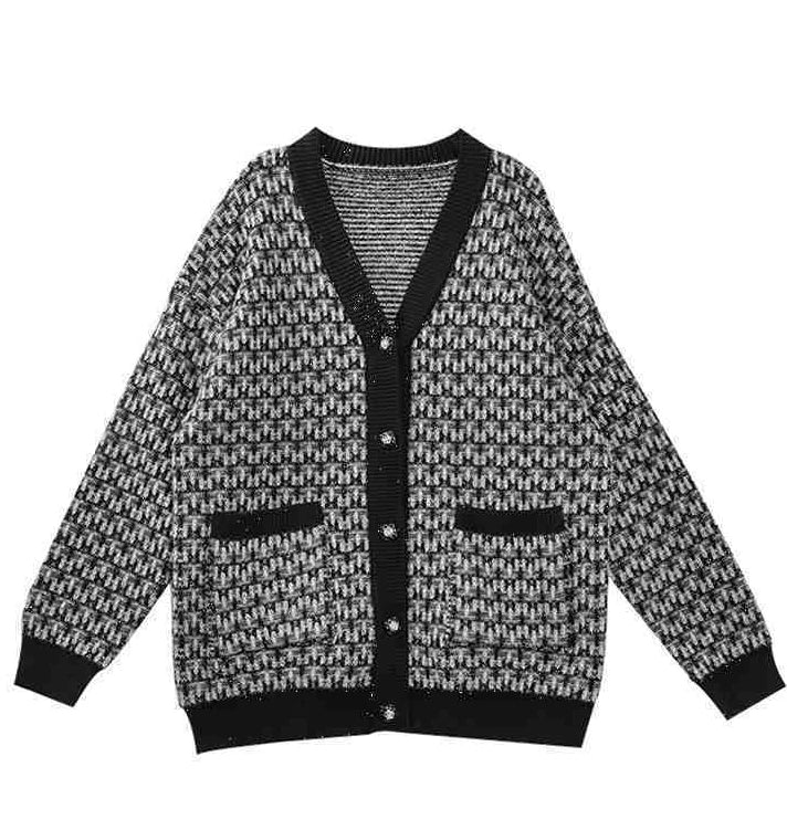 Berg-Feldt | Cardigan pour femme à motif tricoté classique
