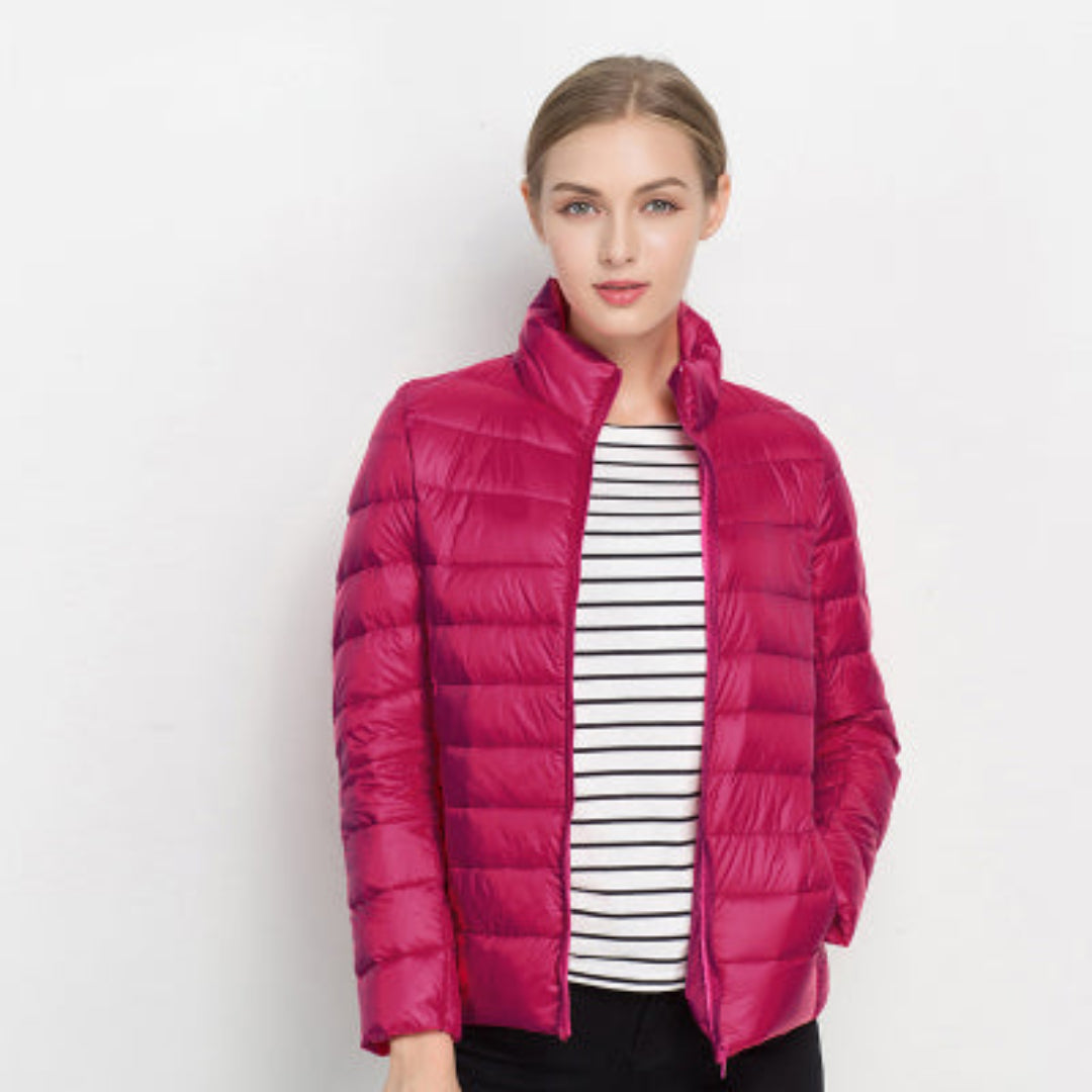 Berg-Feldt | Klassischer Damen Langarm Steppmantel für Winterliche Wärme