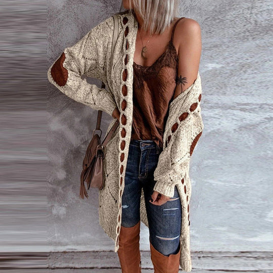 Berg-Feldt | Modische Strickjacke mit Kapuze